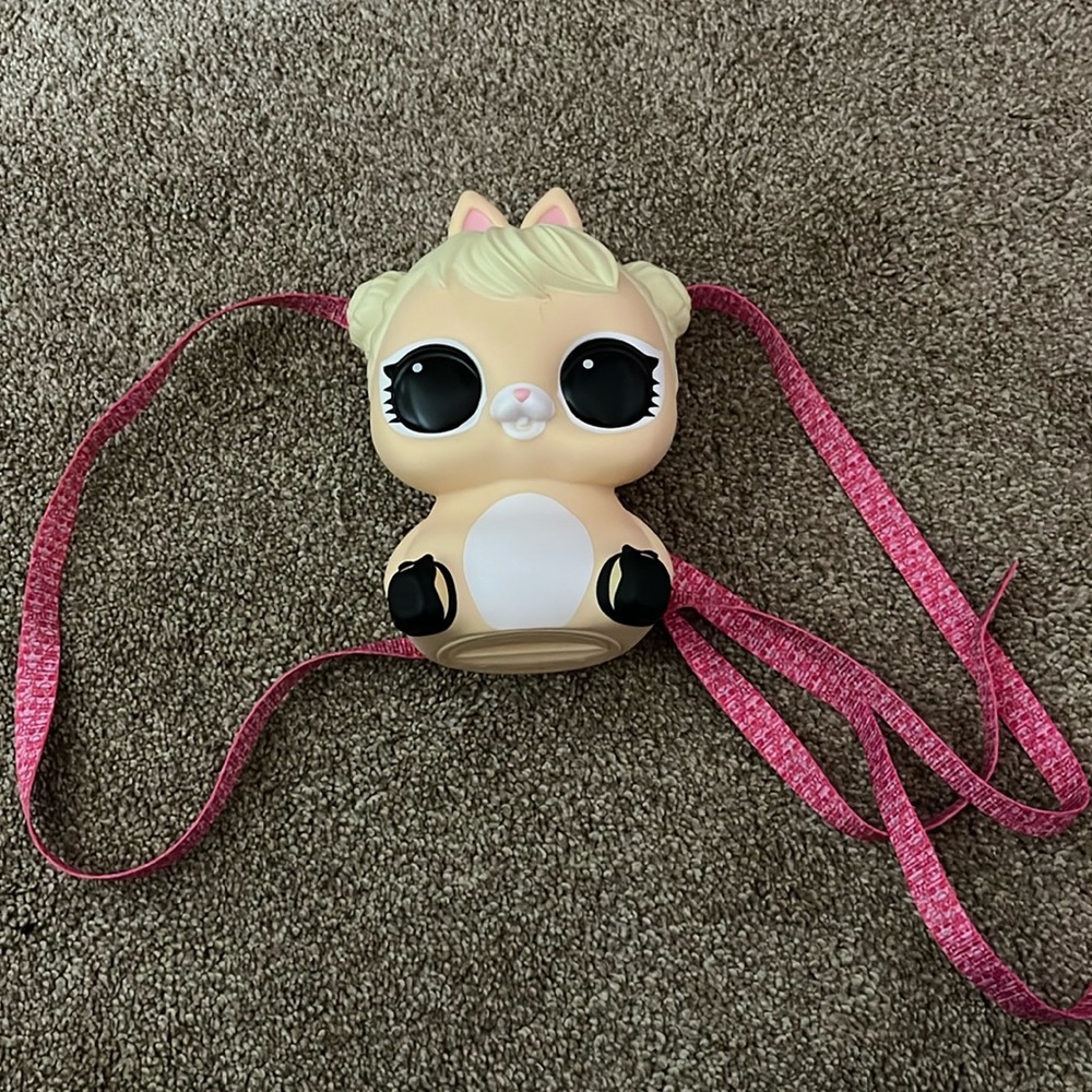 Little Girls LOL Pets Piggy Bank Backpack